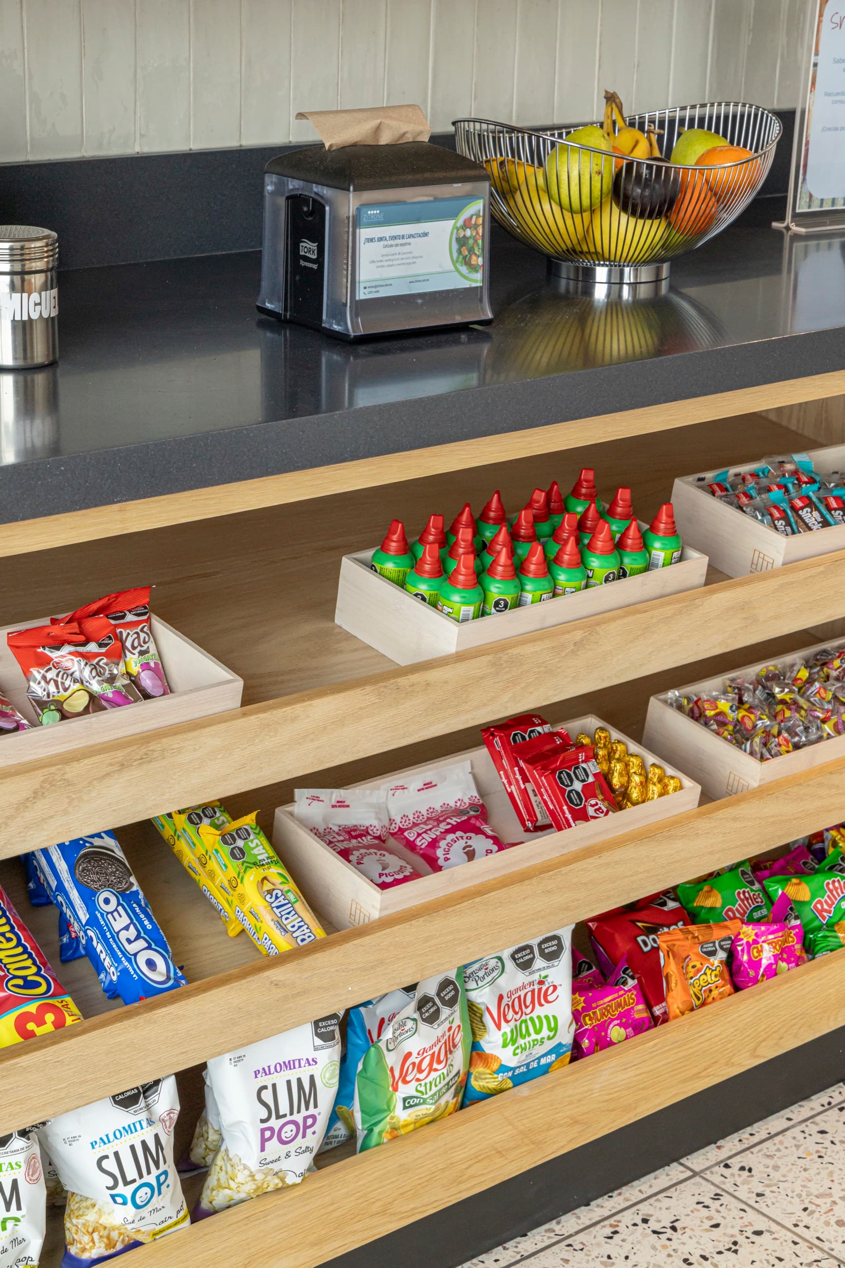Surtido de snacks